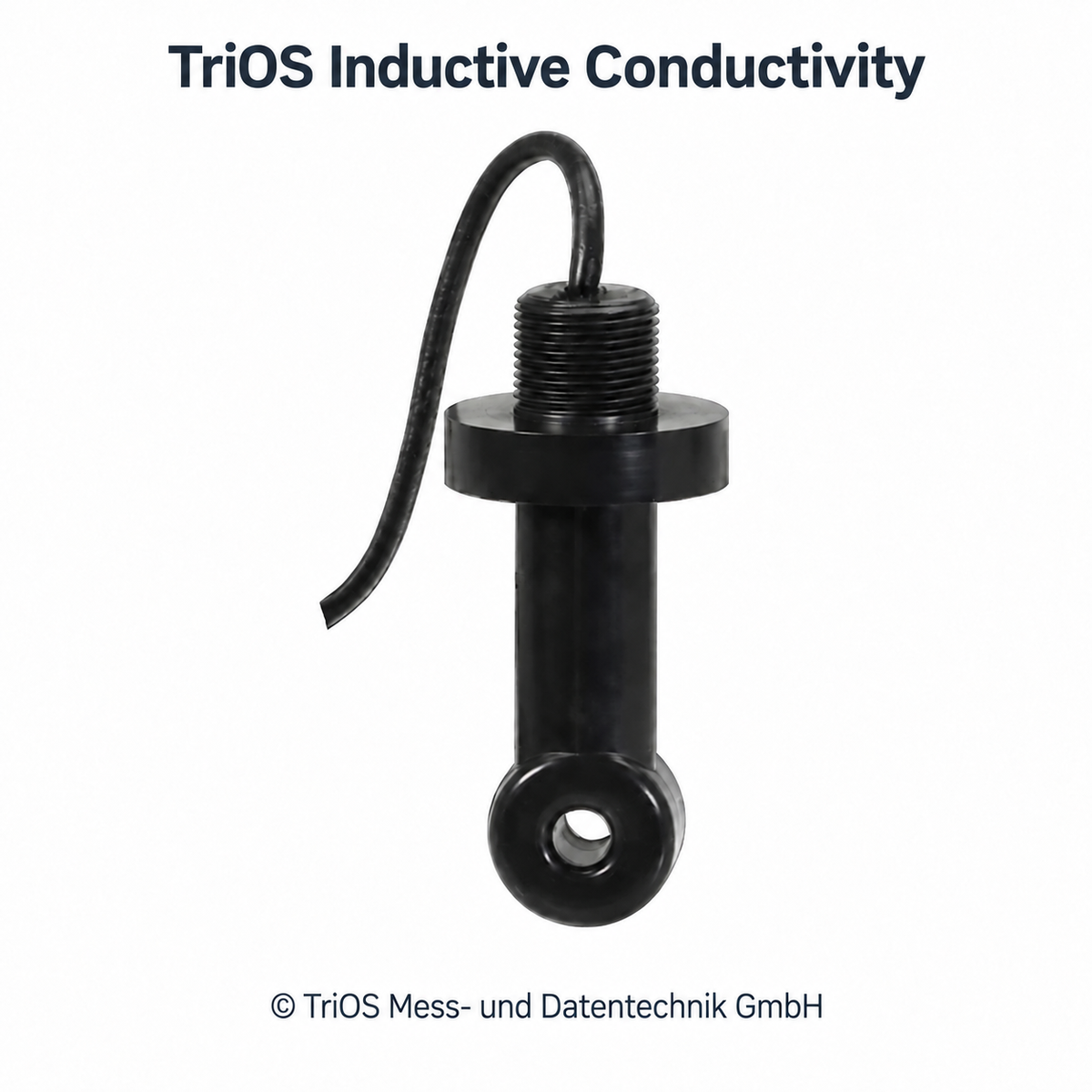 TriOS inductive conductivity sensor for the netH₂O CS application pack. © TriOS Mess- und Datentechnik GmbH.