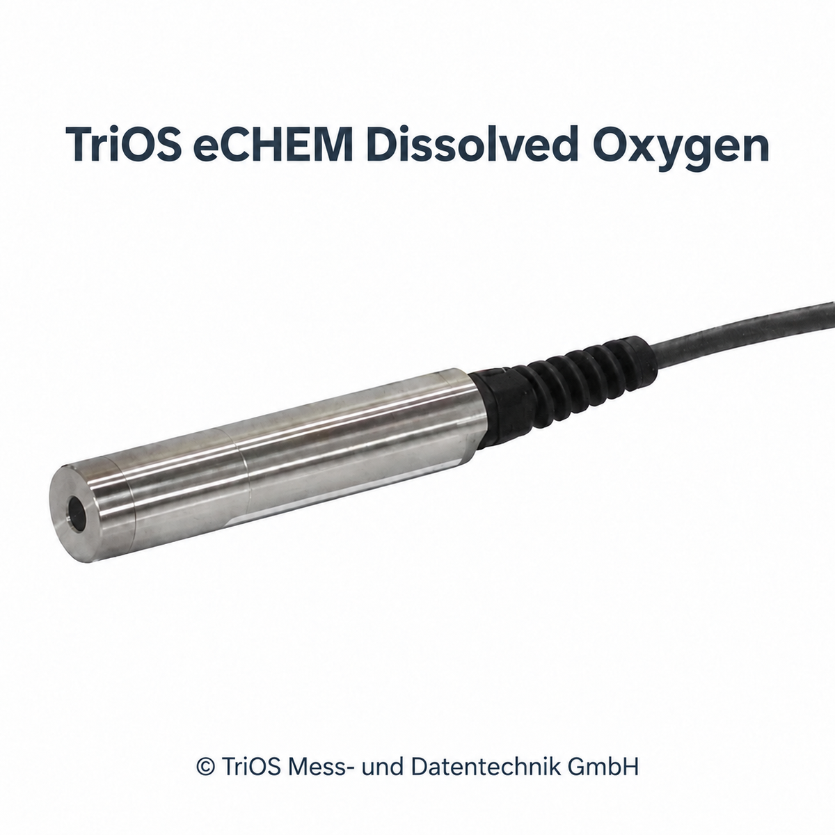 TriOS eCHEM dissolved oxygen sensor for the netH₂O DO application pack. © TriOS Mess- und Datentechnik GmbH.